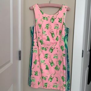 Lilly Pulitzer Monkey Business Shift Dress sz 6
